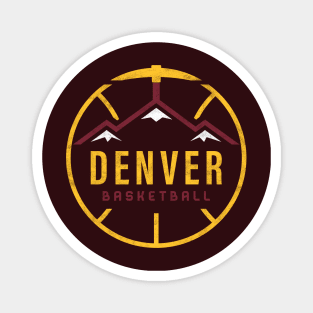 Denver Basketball Title Run, Mile High Nugget Magnet